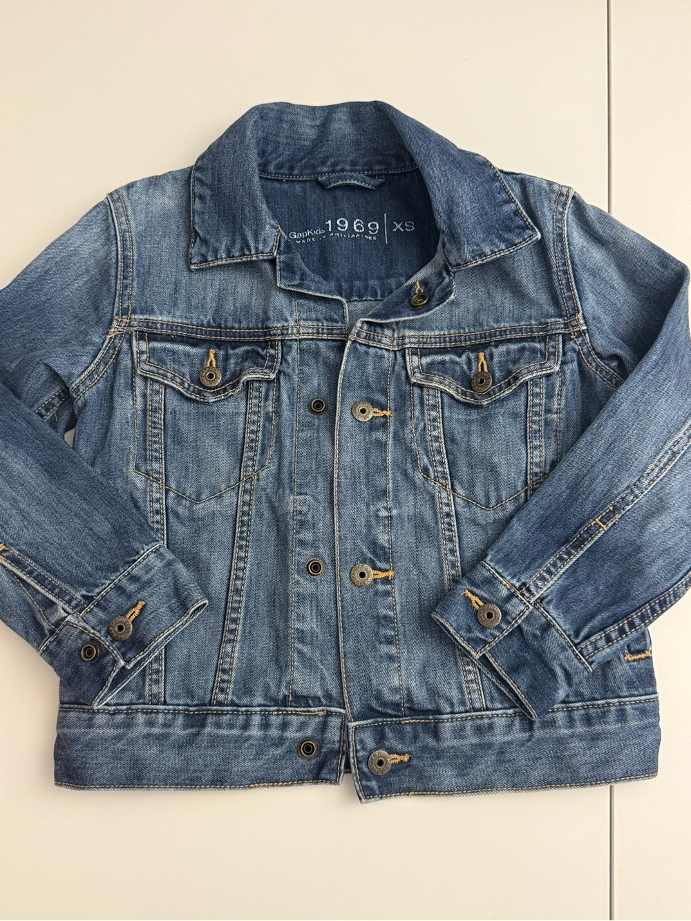 GAP 1969 Kids Light Blue Denim Jacket - XS